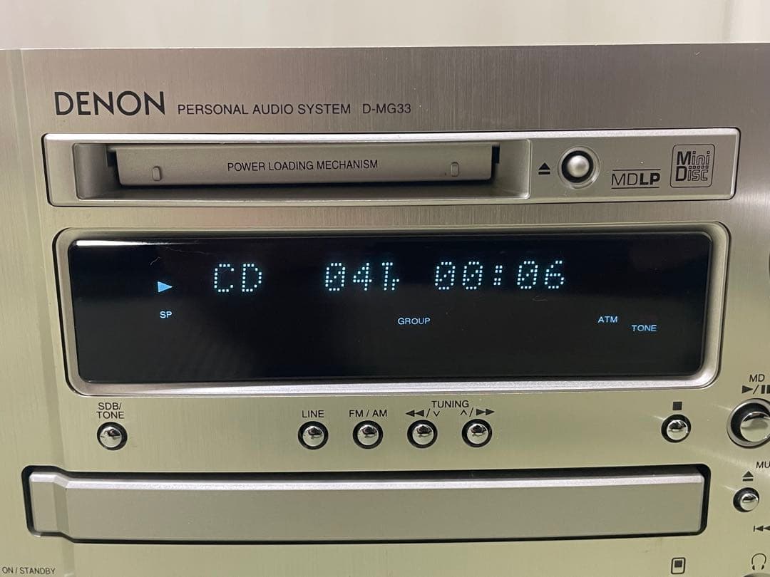 DENON D-M33 ミニコンポ CD再生 MP3対応　即日発送！