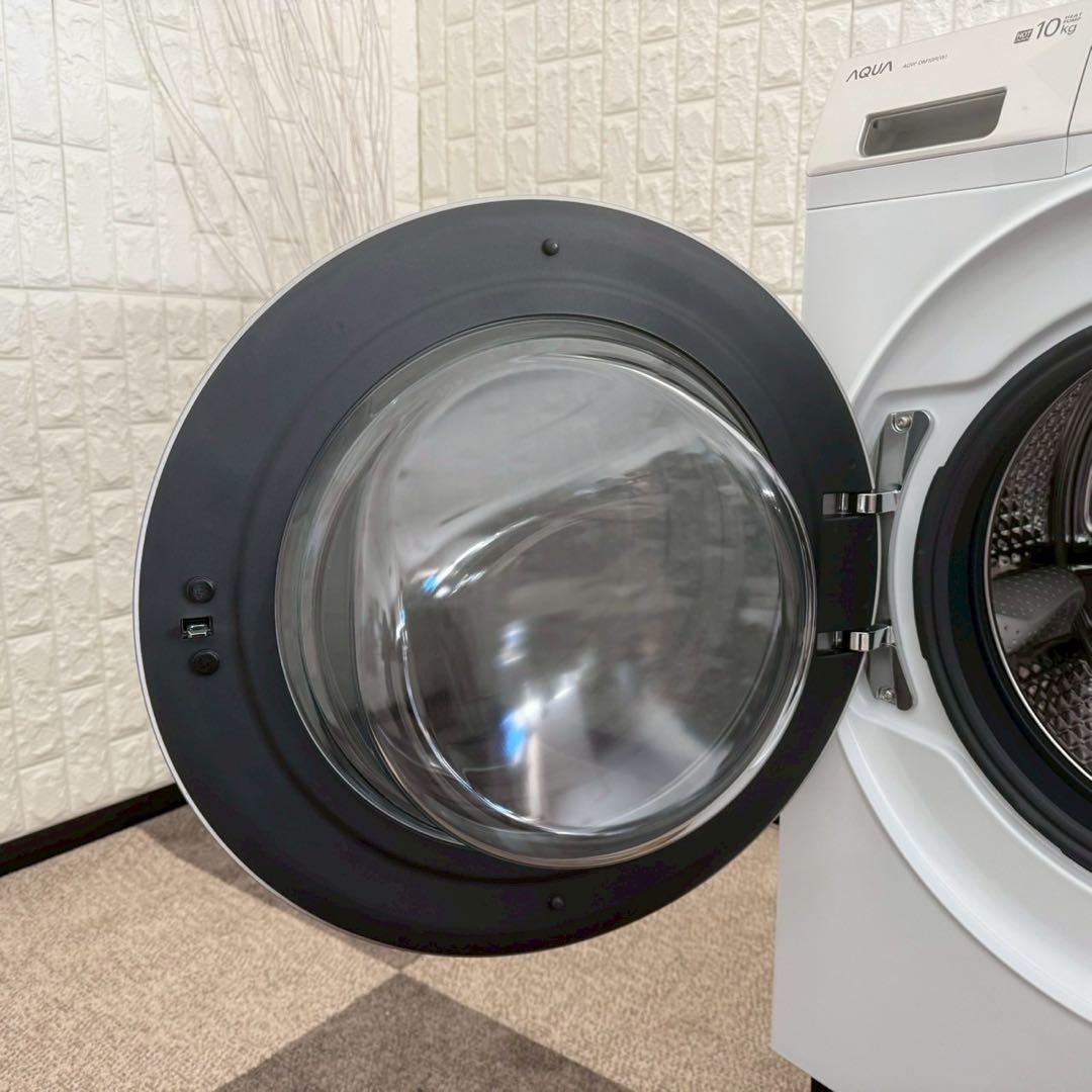 都内23区配送無料✨アクア　ドラム式洗濯乾燥機　AQW-DM10R 2025年製