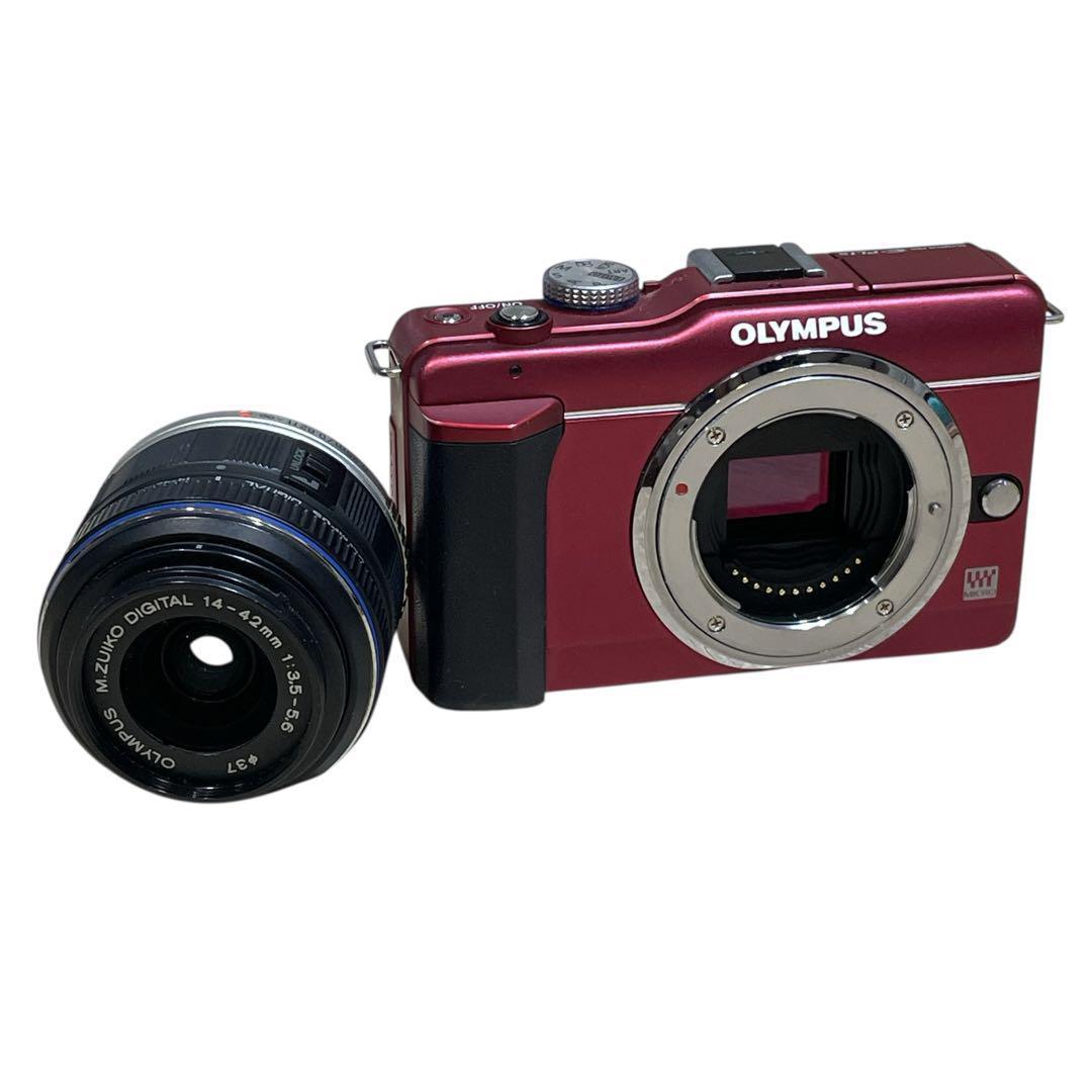 人気カラー OLYMPUS PEN Lite E-PL1 ミラーレス一眼