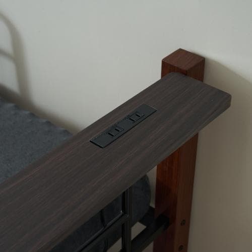 【高さ130cm】ロフトベッド パイプベッド シングル 耐荷重150kg 高さ