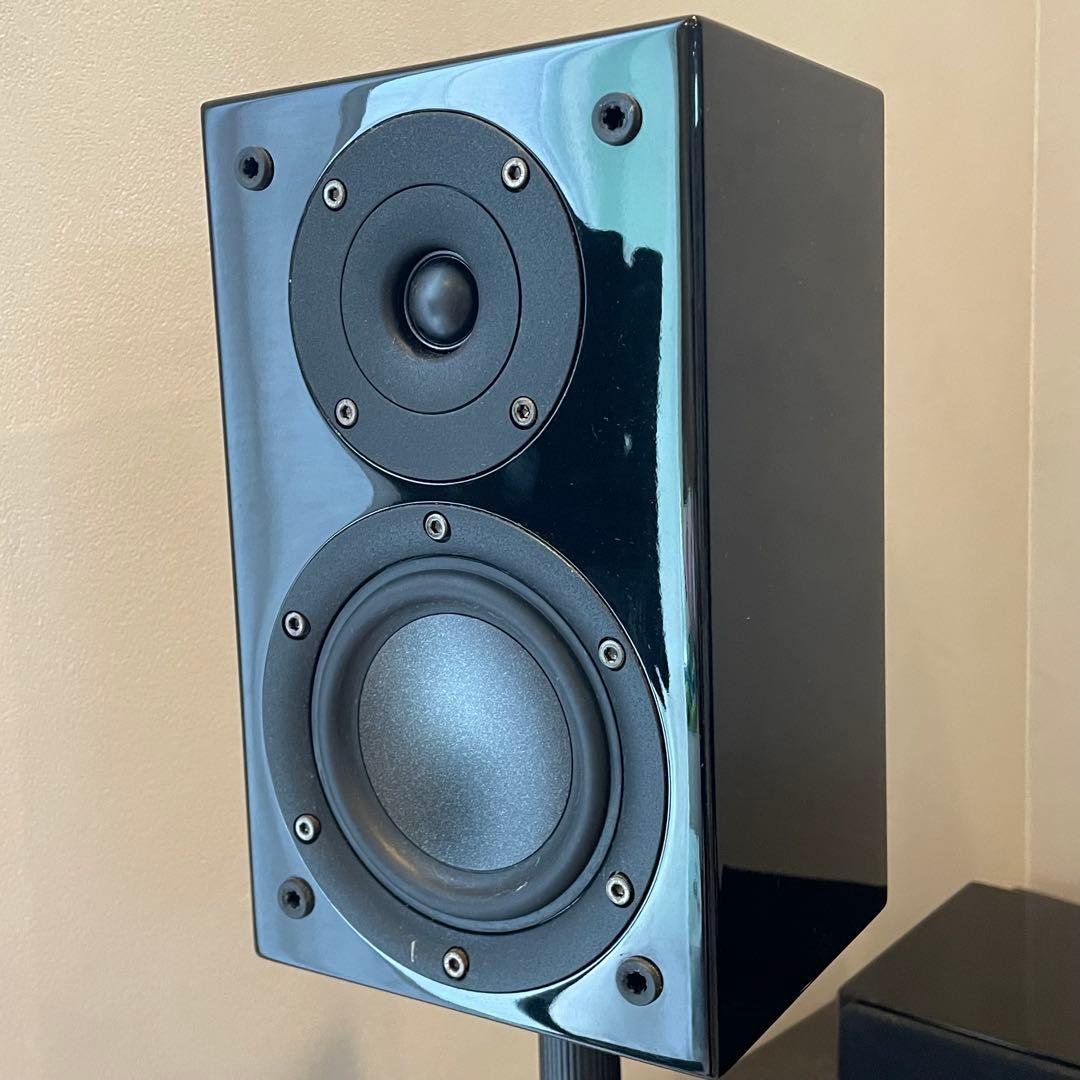 【DENON】センタースピーカー+ブックシェルフスピーカー ペア ピアノブラック