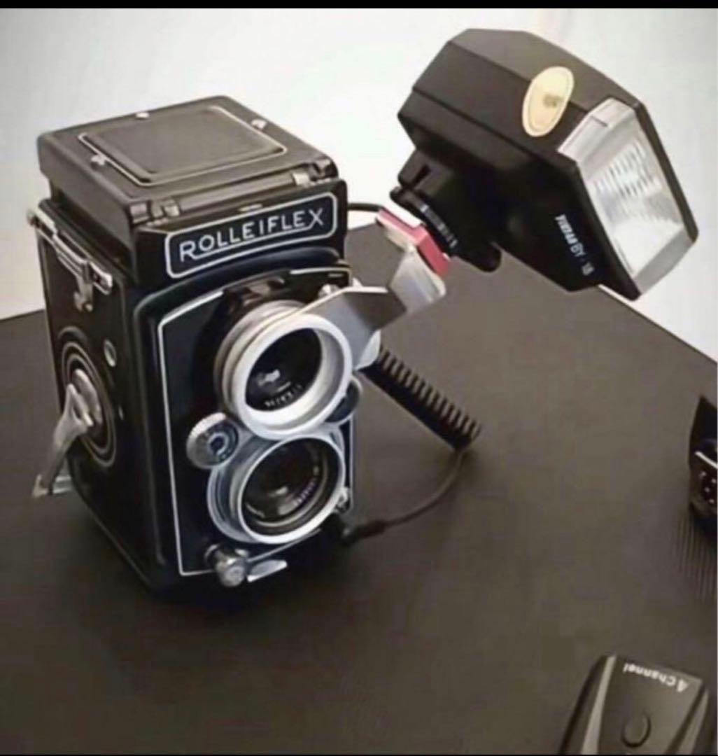 【全機種対応】Rolleiflex フラッシュ保持アーム　bay1/2/3