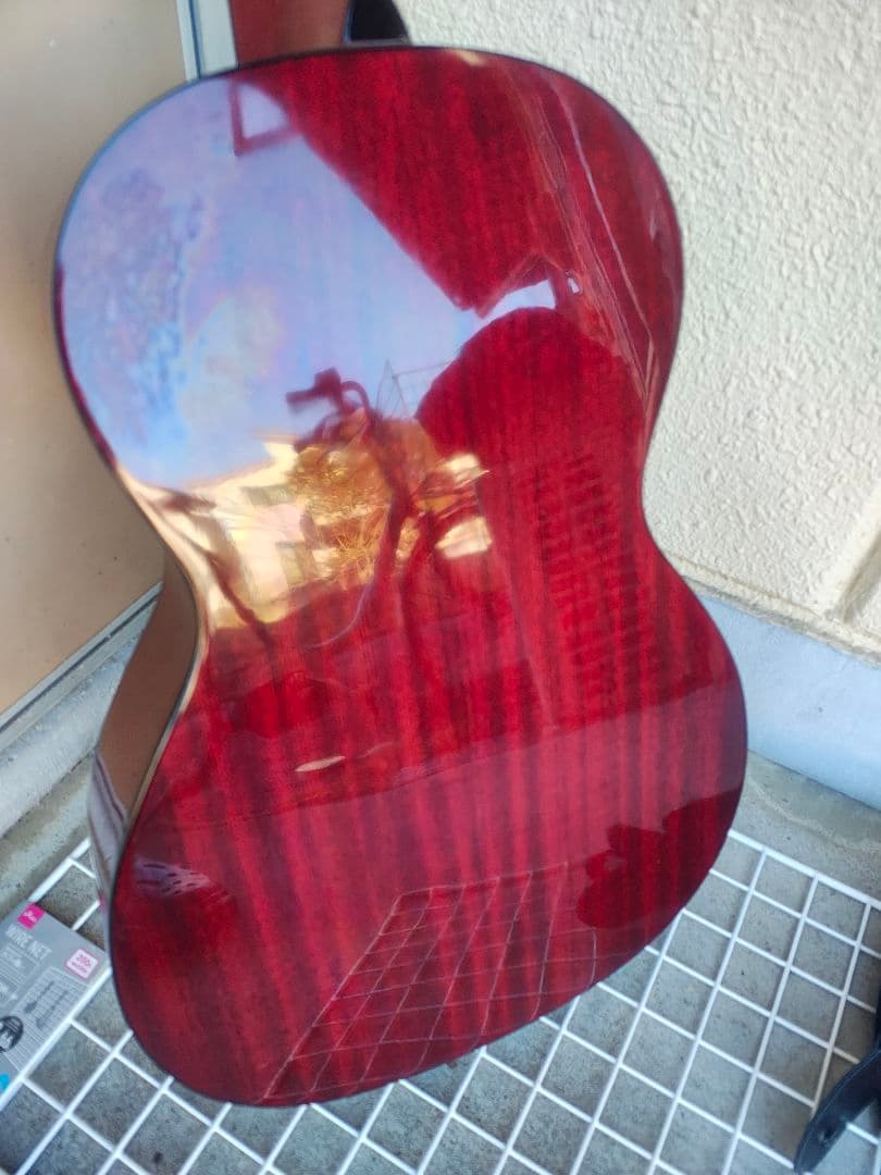 美品 Takamine T-1 WR PU付エレアコ 真紅のWR ニューヨーカー