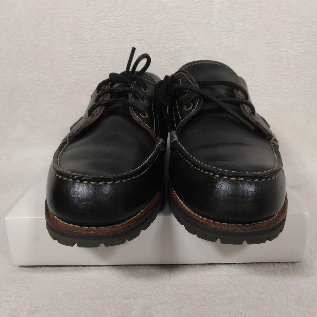 danner vibram 黒レザー モカシン シューズ