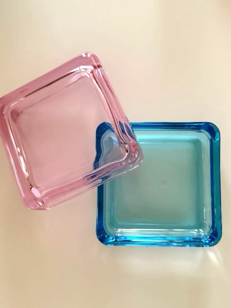 値下げ◎イッタラ　スクエア　入れ物　 vitriini