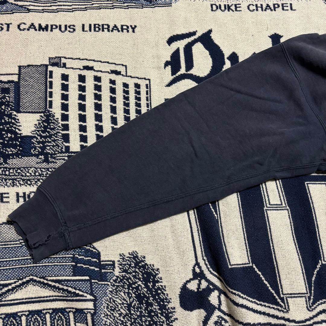 ボロ　80s champion リバースウィーブ　サンフェード　ナス紺　USA製