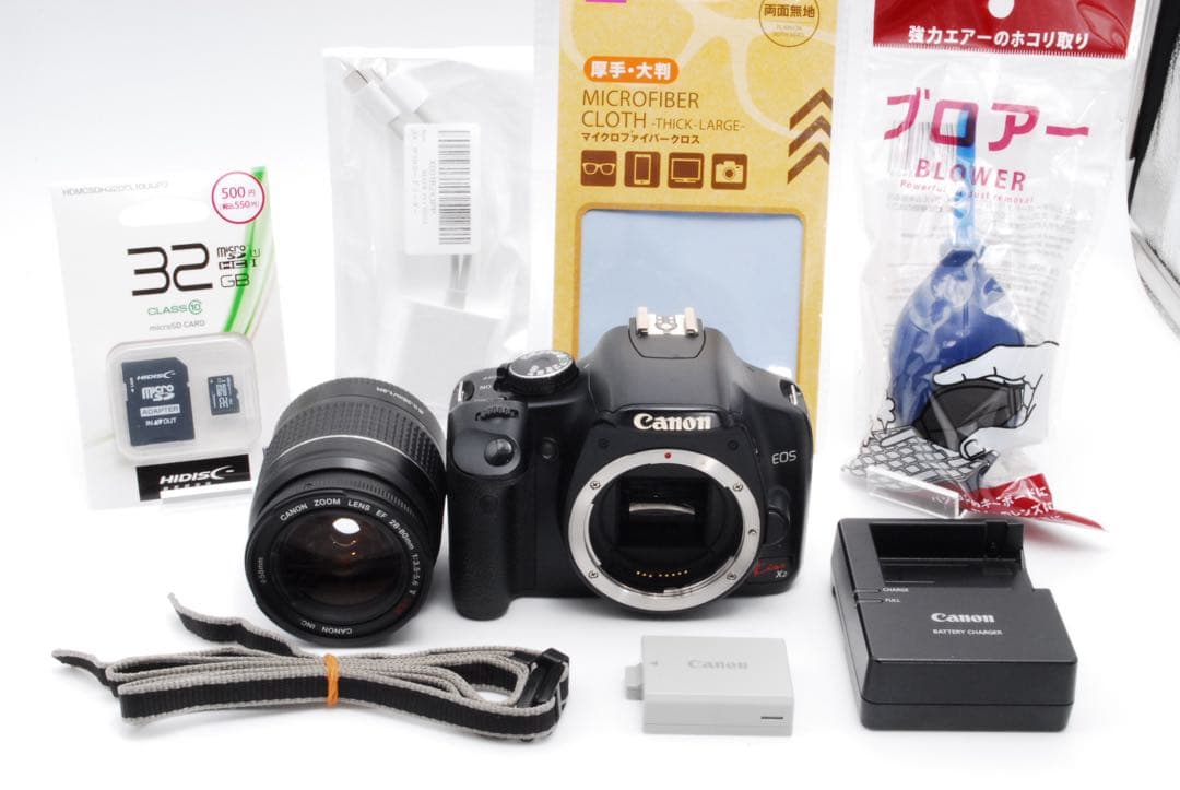 ❤️スマホ転送⭐️canon eos kiss x2 初心者/すぐ使える/本格撮影