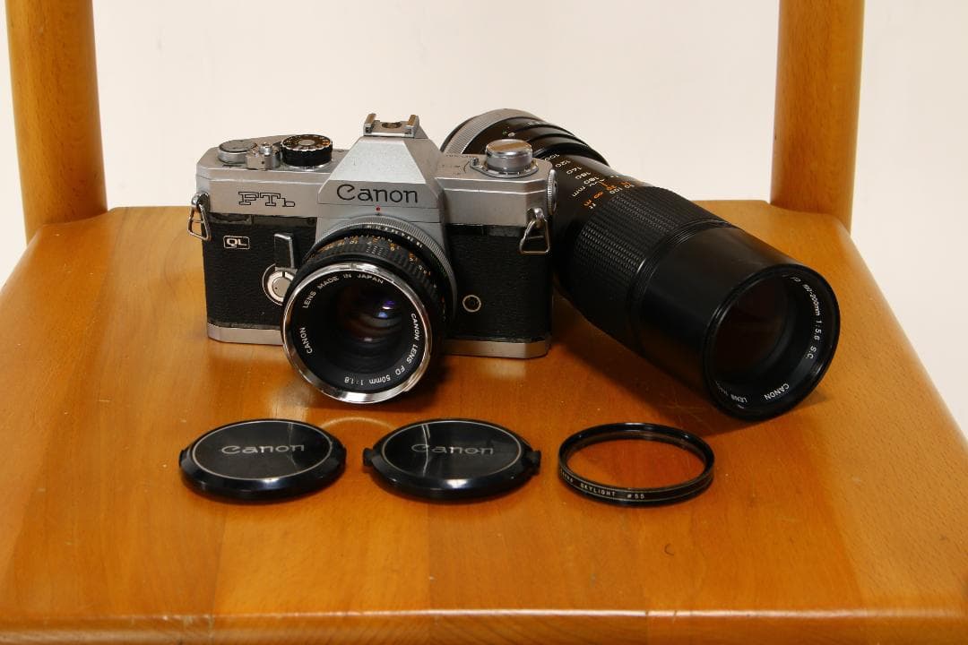 Canon FTb 一眼レフカメラ レンズ2本セット