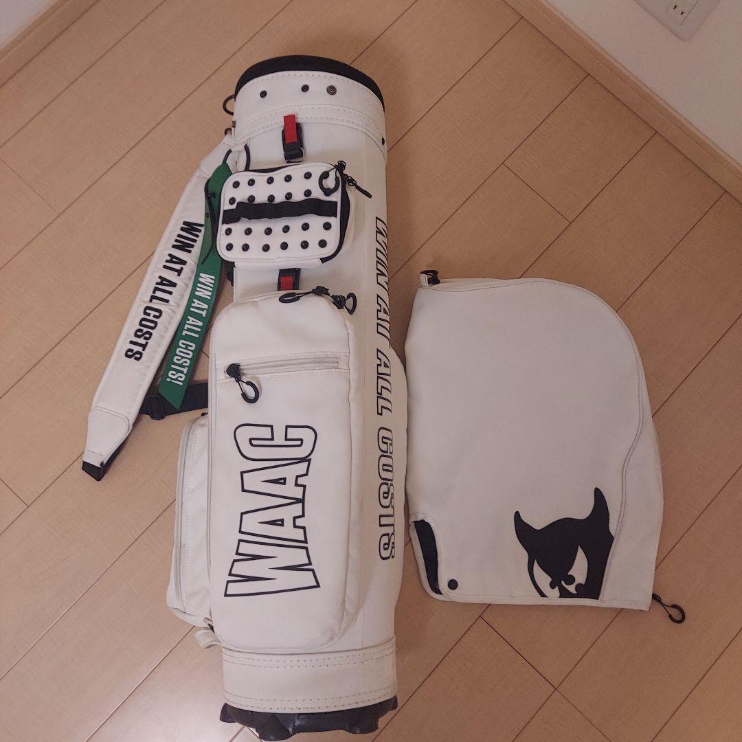 WAAC ワック キャディバック ホワイト ★希少レアモデル★