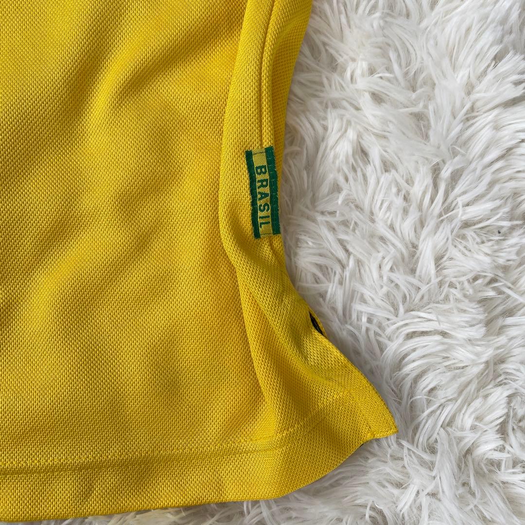 【ナイキ】　ブラジル代表　ロナウド　98フランスW杯　当時物　イギリス製　XL