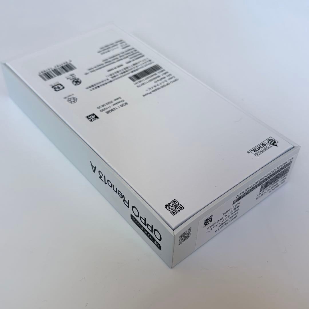 ★新品未使用品★【OPPO Reno13A 128GB ルミナスネイビー　本体】