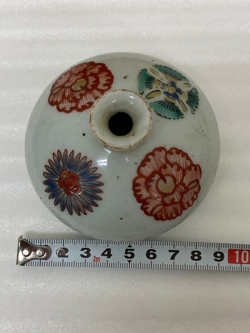 3-3036 平佐赤絵　油壺