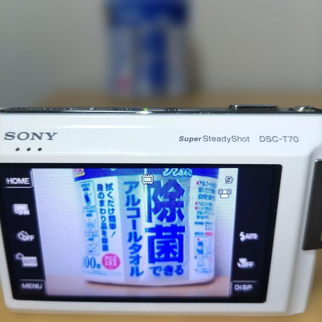 SONY DSC-T70 サイバーショット デジカメ SDカード付