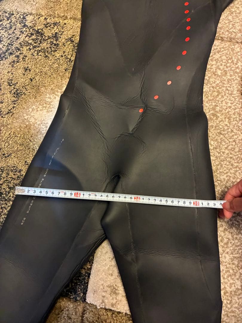 Zoneトライアスロン用ウェットスーツ メンズSM(現在はS〜XS相当)