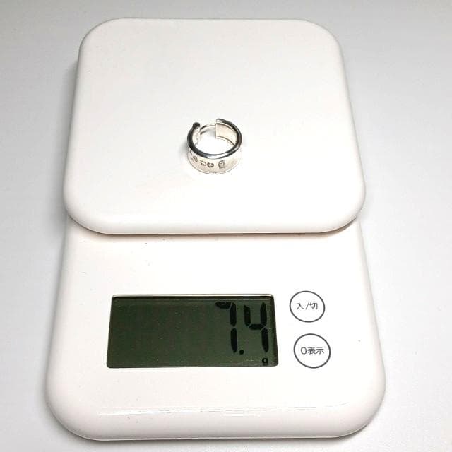 ティファニー 1837 ワイド ピアス フープ ナロー 925 シルバー 片耳