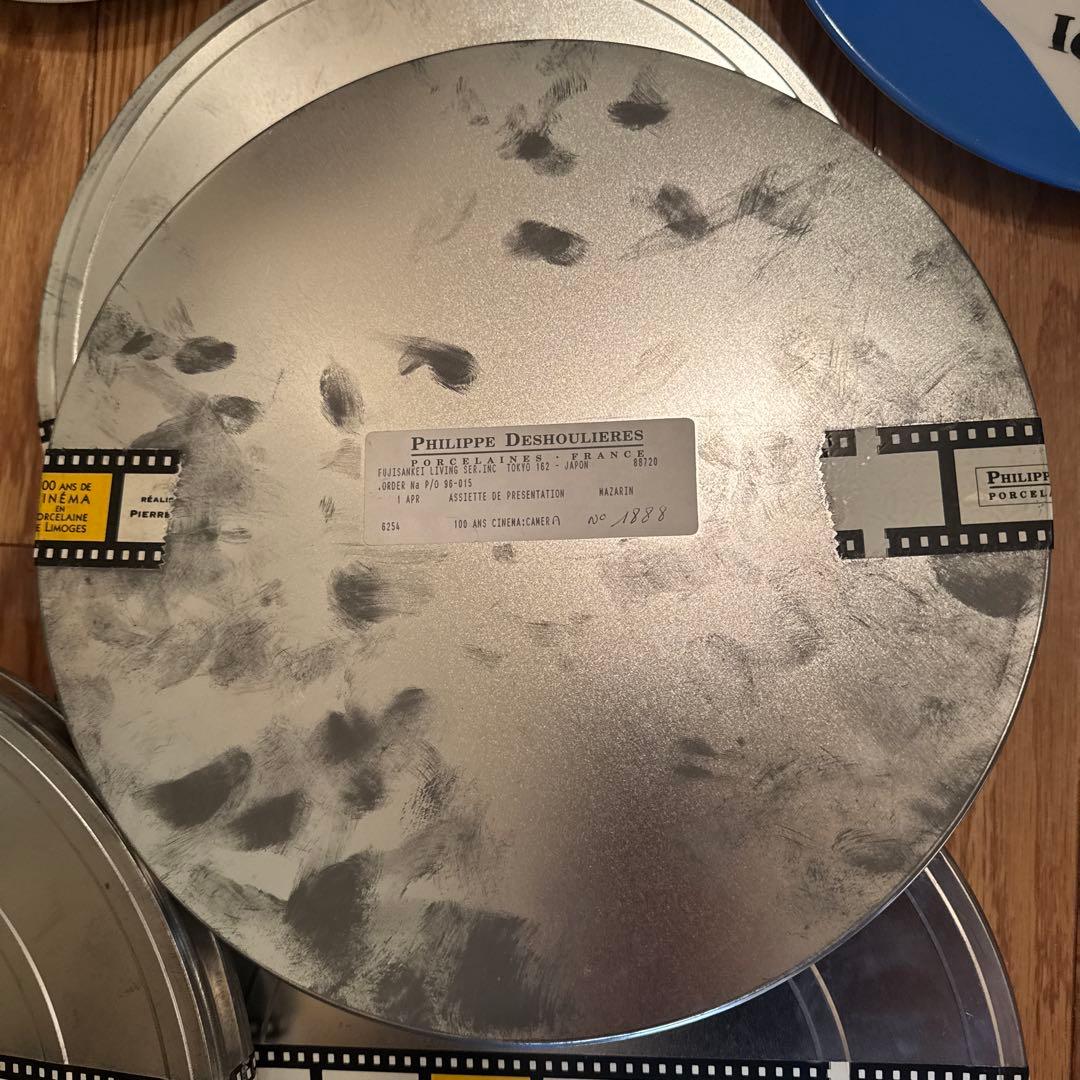 激レアPhilippe Deshoulieres Cinema 大皿　4枚
