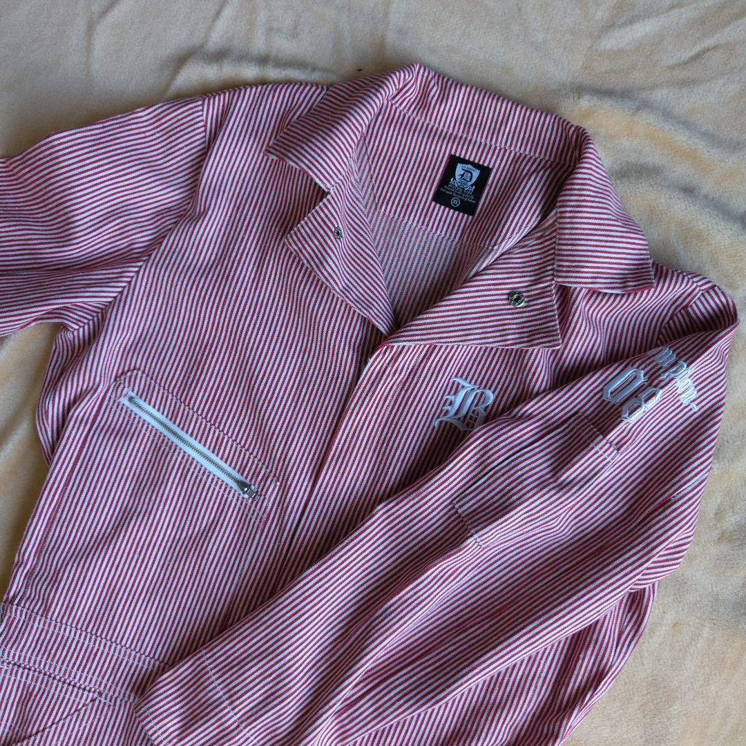 B系貴重 ロサンゼルステリトリー ツナギ BBOY HIPHOP XL 刺繍