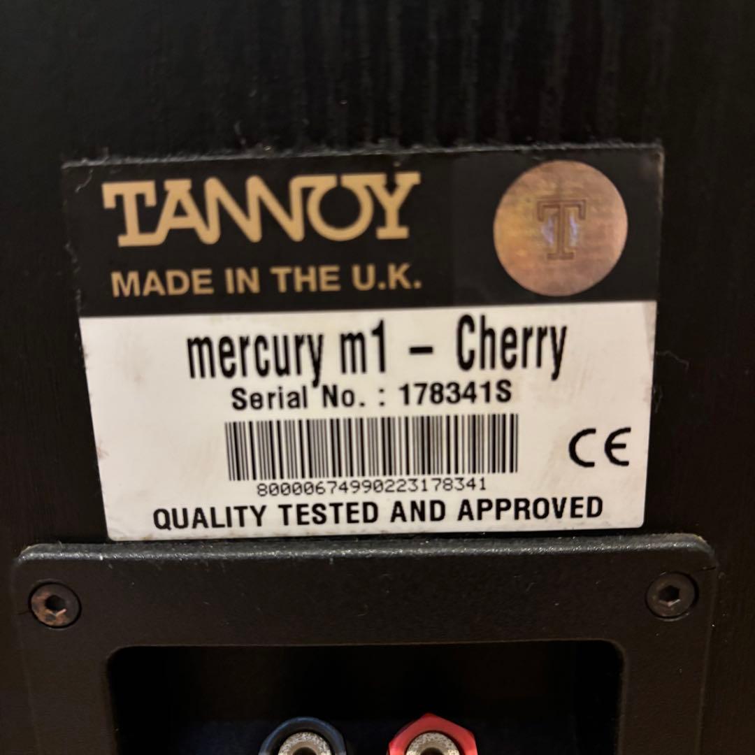 【美品 】TANNOYmercury m1-Cherry 2ウェイスピーカーペア