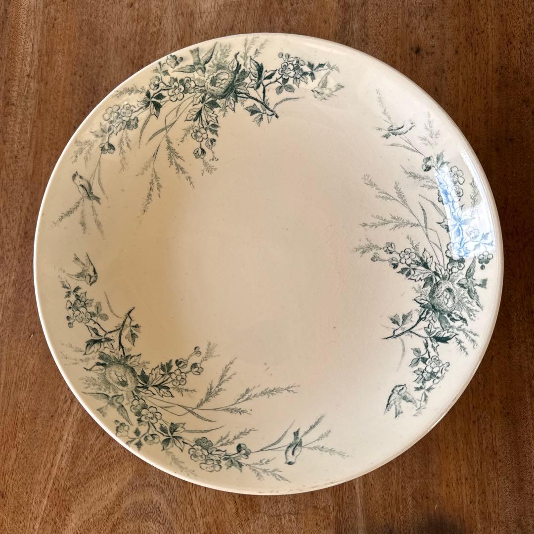 フランスアンティーク linotte クレイユエモントロー コンポティエ♡