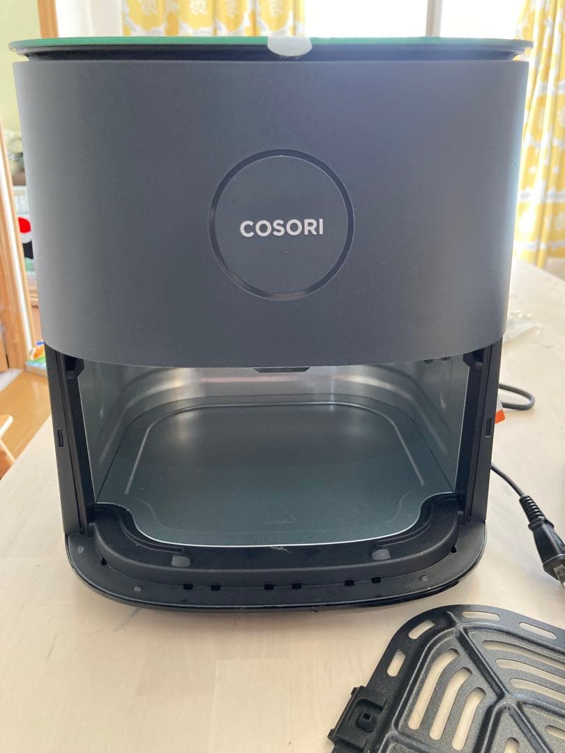 超美品　COSORI ノンフライヤー4.7L ブラック 取扱説明書付き