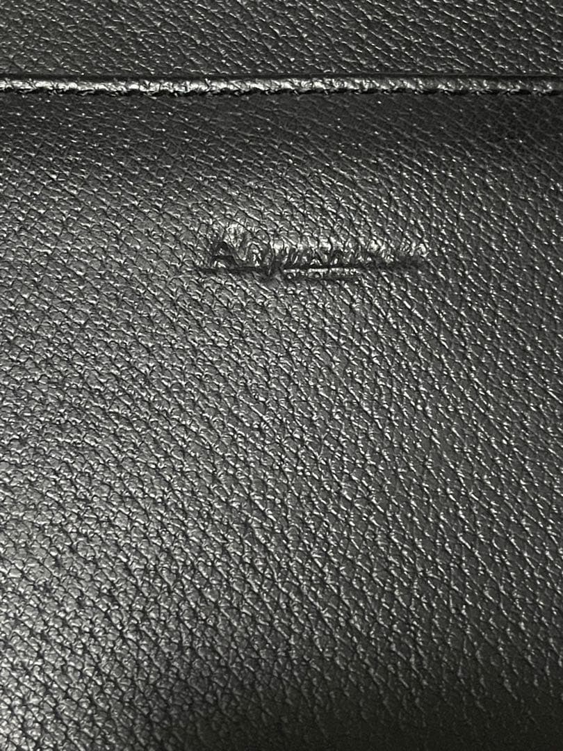 極美品】　AQUASCUTUM アクアスキュータム　ビジネスバッグ　ブラック　黒