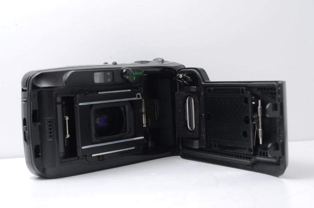 OLYMPUS μ mju ZOOM PANORAMA ブラック 動作良好