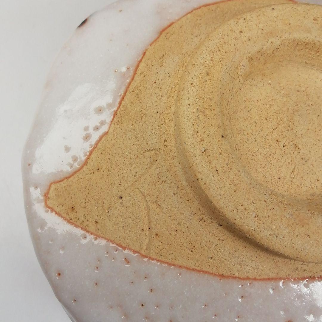 Ｔ５０６　茶碗　『志野茶碗』『一陶窯　中島一陶 作』　共箱　抹茶碗　茶道具