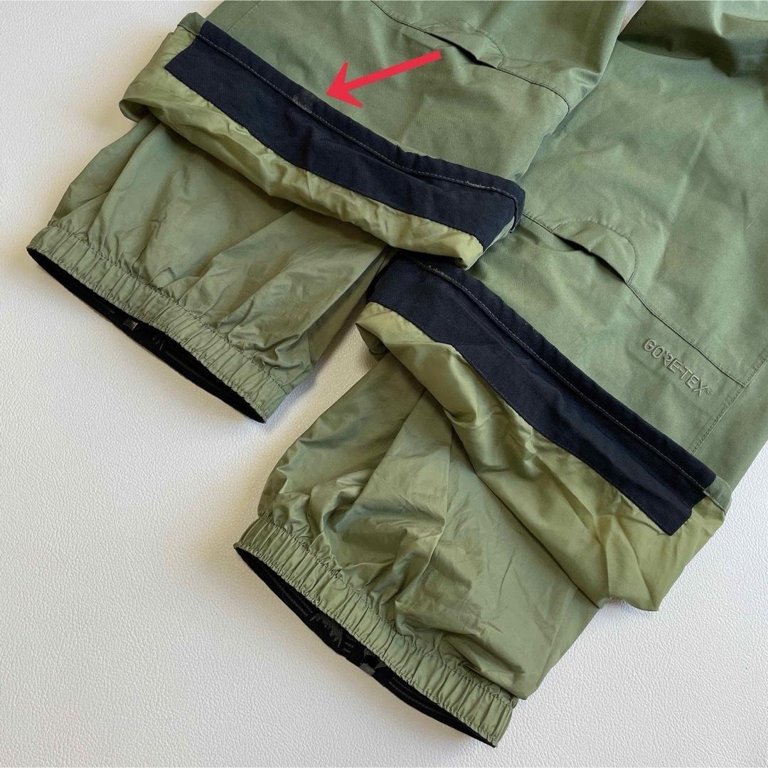 6668【美品】バートン　パンツ　ゴアテックス　メンズ　カーゴパンツ　カーキ