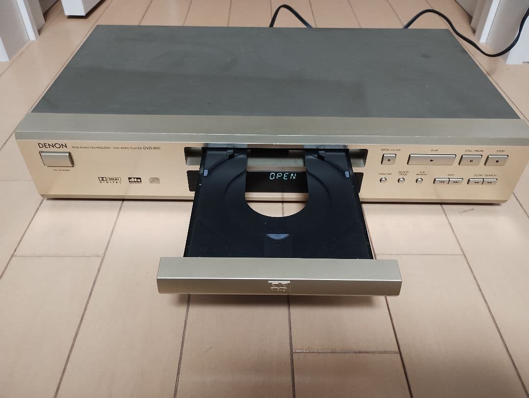 DENON DVDプレイヤー アンプ センタースピーカーセット ジャンク扱いで