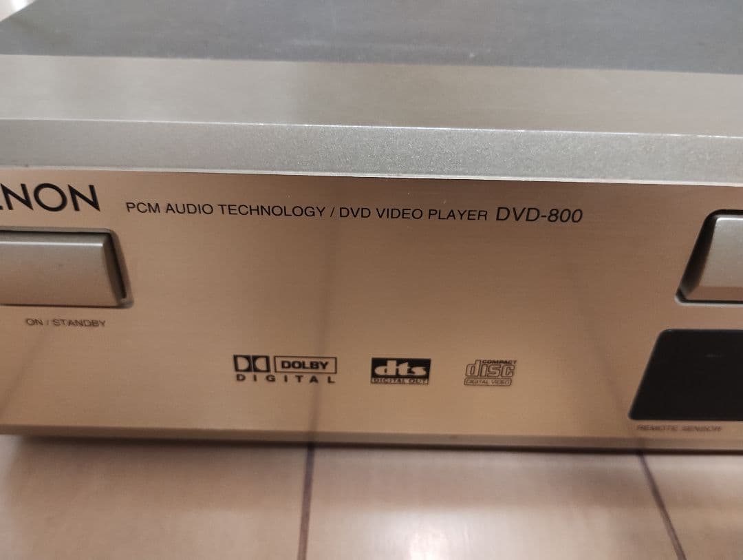 DENON DVDプレイヤー アンプ センタースピーカーセット ジャンク扱いで