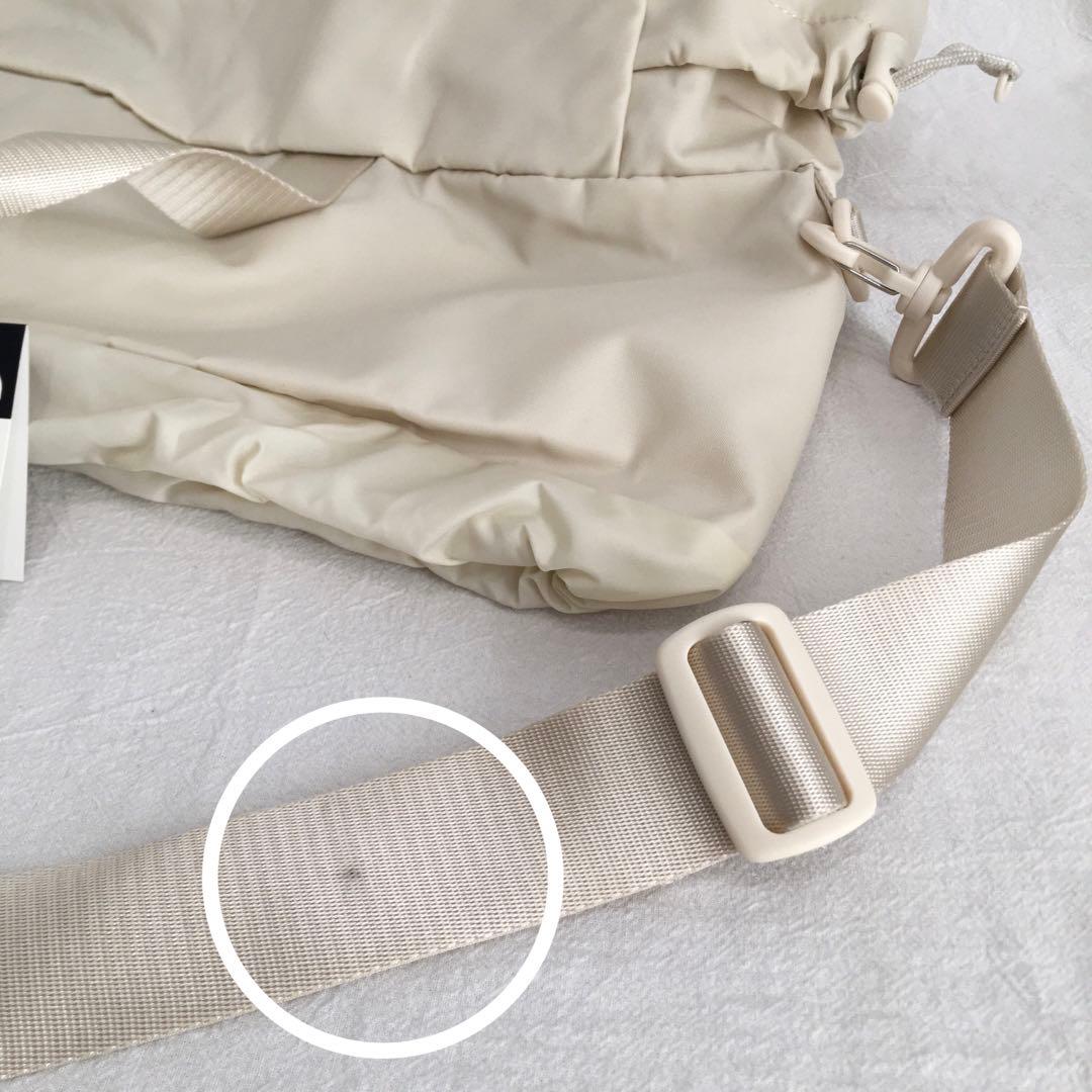 ザノースフェイス ショルダーバッグ ダッフルバッグ ナイロン クリーム A4対応