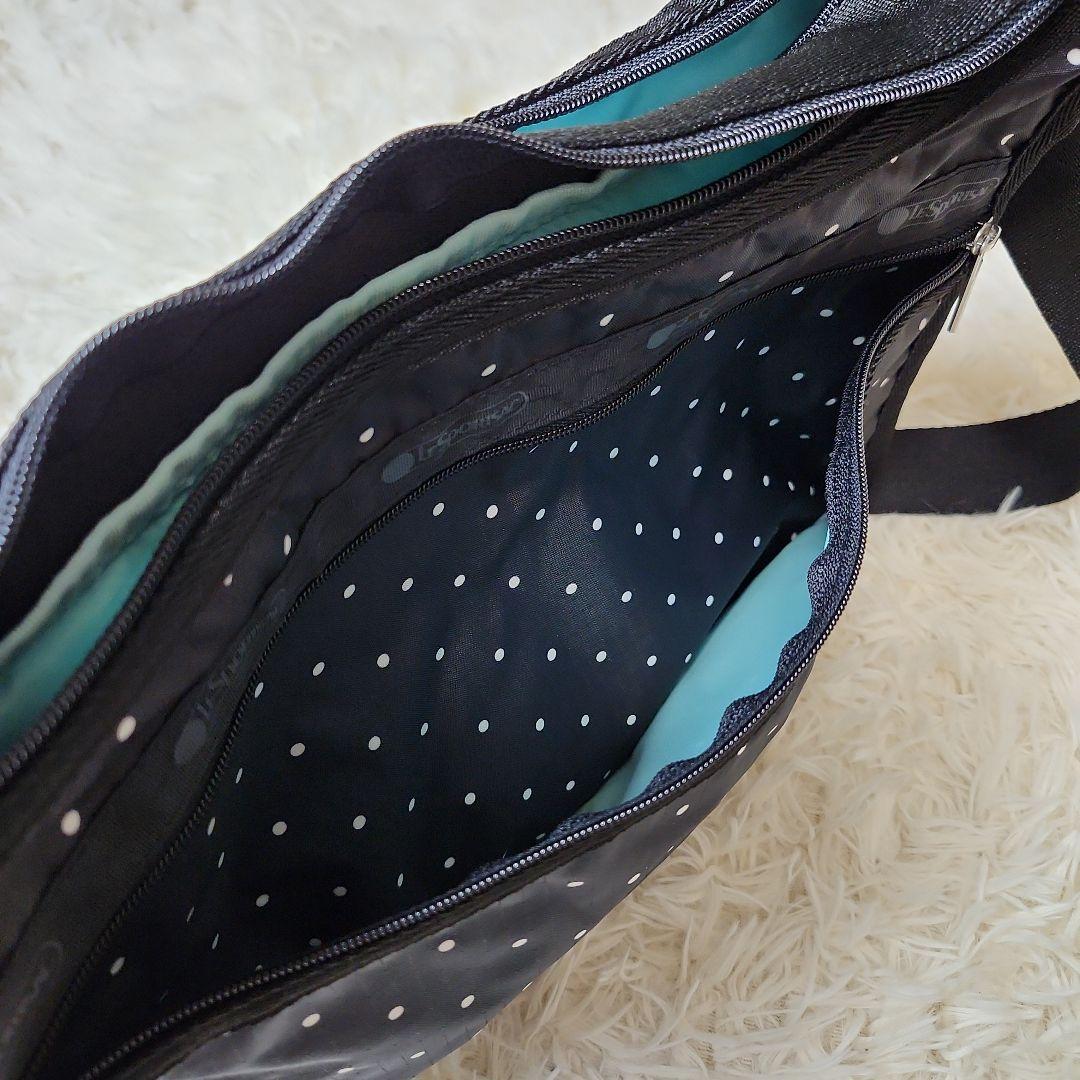 【未使用級】レスポートサック デラックスエブリデイバッグ ドット ポーチ付