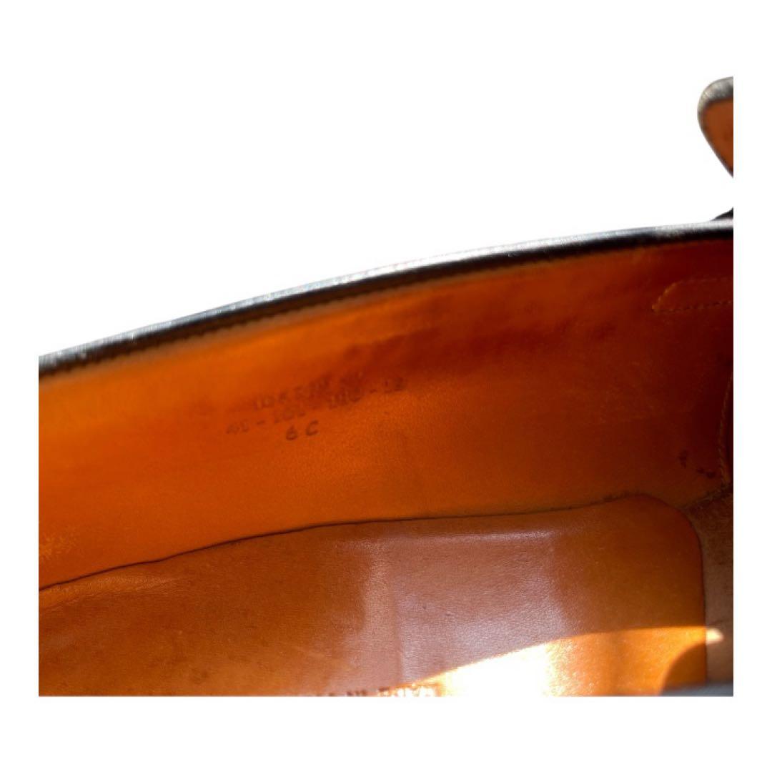 美品 JM WESTON 180 ローファー 6C 純正シューツリー付 ブラック