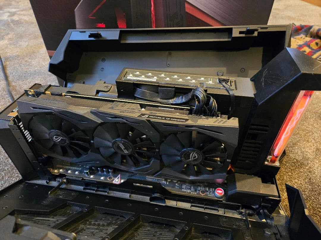 ASUS ROG XG STATION 2 ＋ GTX1080 セット eGPU