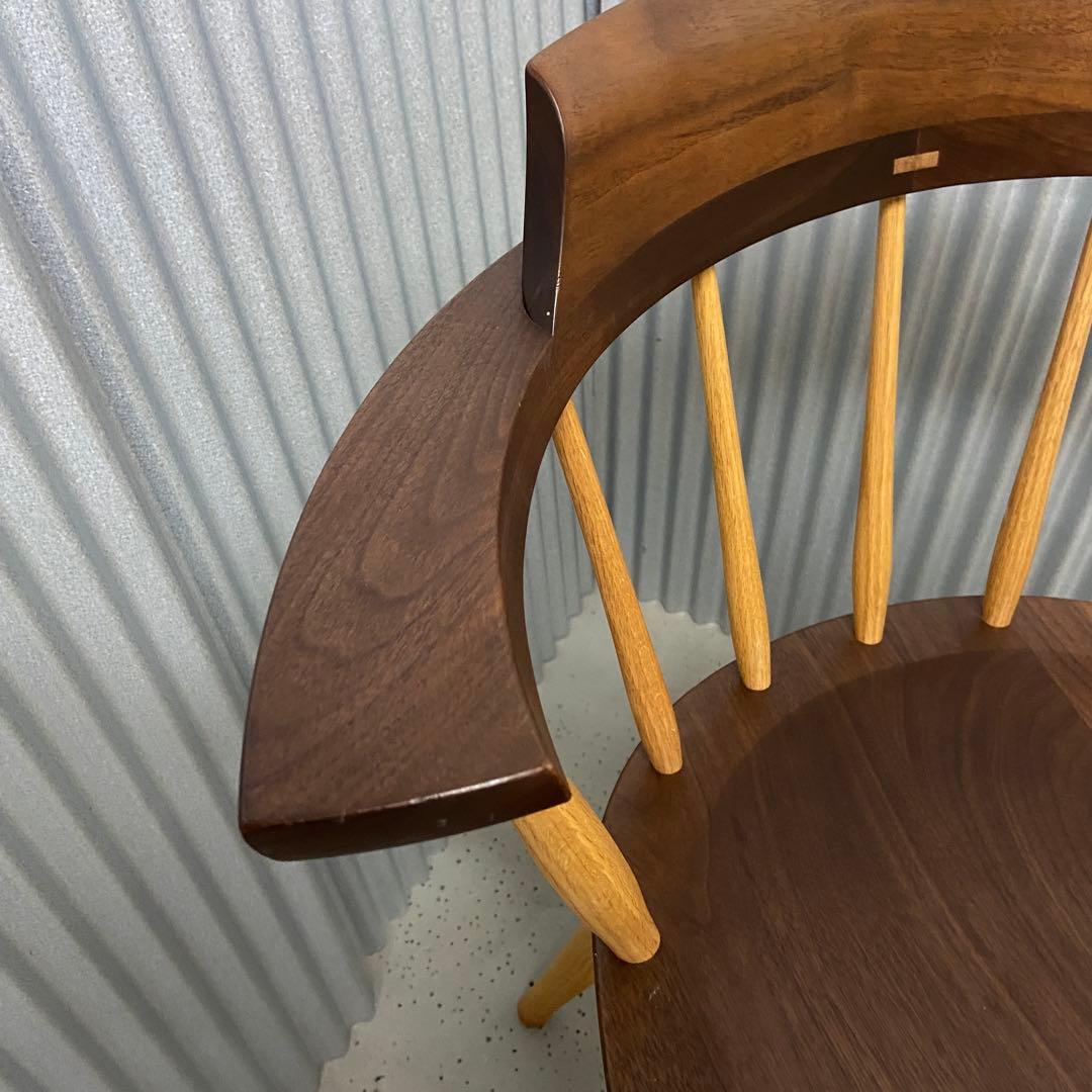 柏木工（KASHIWA）｜ SC3Aクラウンチェア / オーク材　飛騨家具 ③