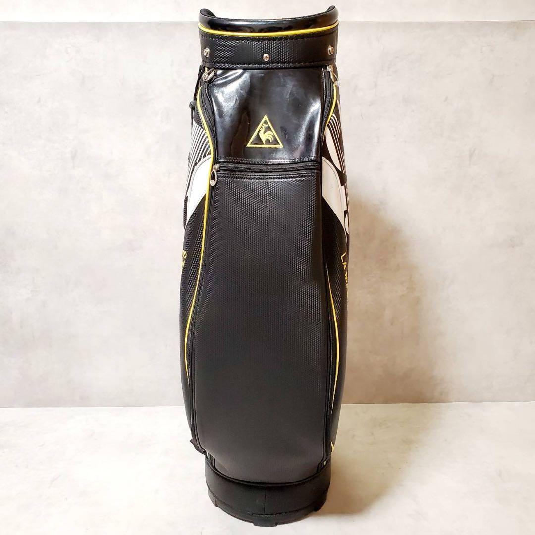 【良品】le coq sportif ゴルフバッグ キャディバッグ