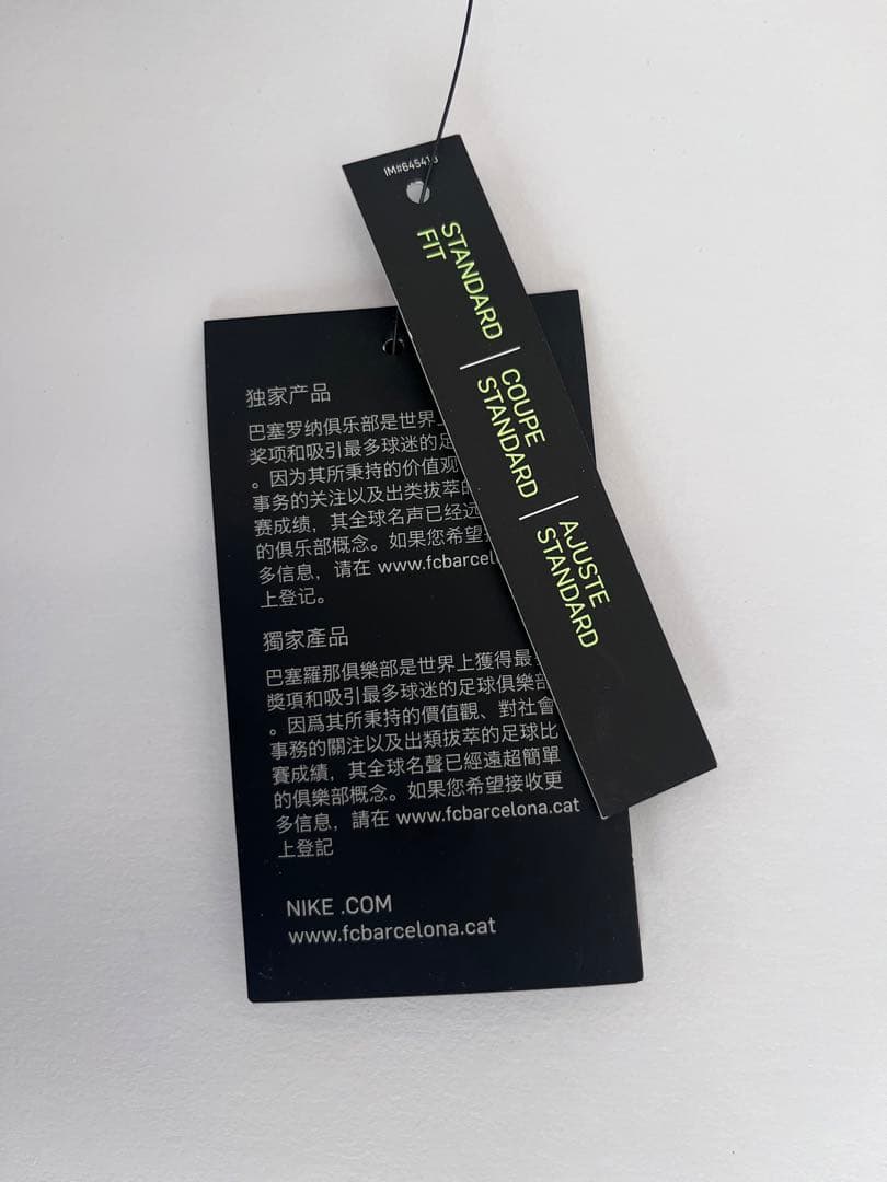 新品　現地購入　FC Barcelona ユニフォーム