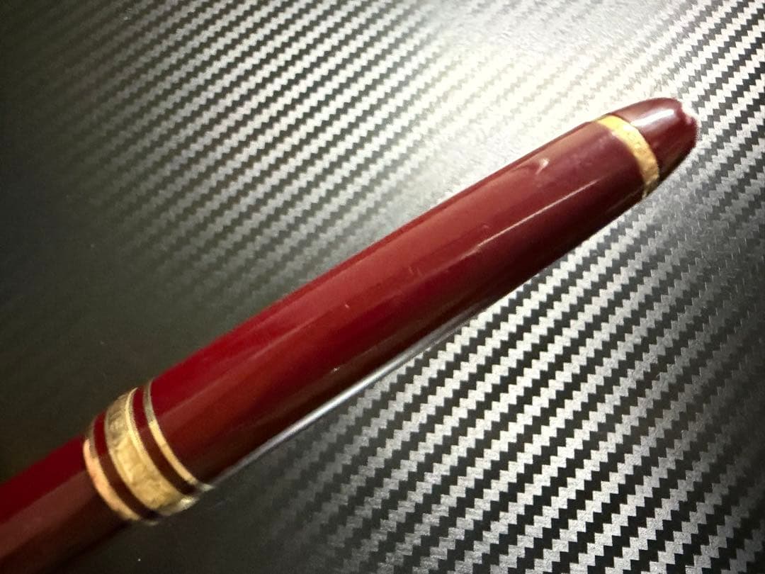 美品 モンブラン マイスターシュテュック 165 ボルドー ペンシル 0.5mm