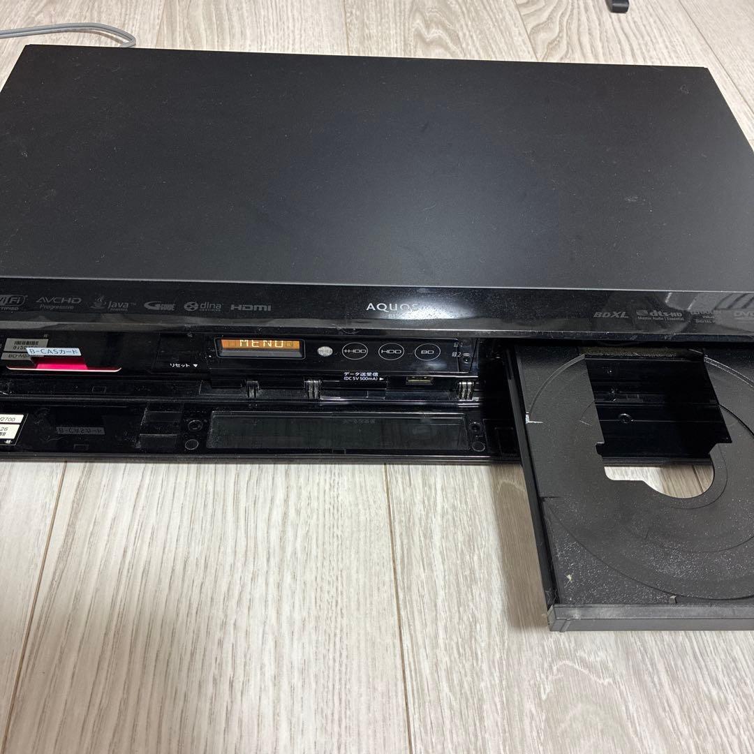 AQUOS Blu-rayレコーダー BD-W2700 動作確認済