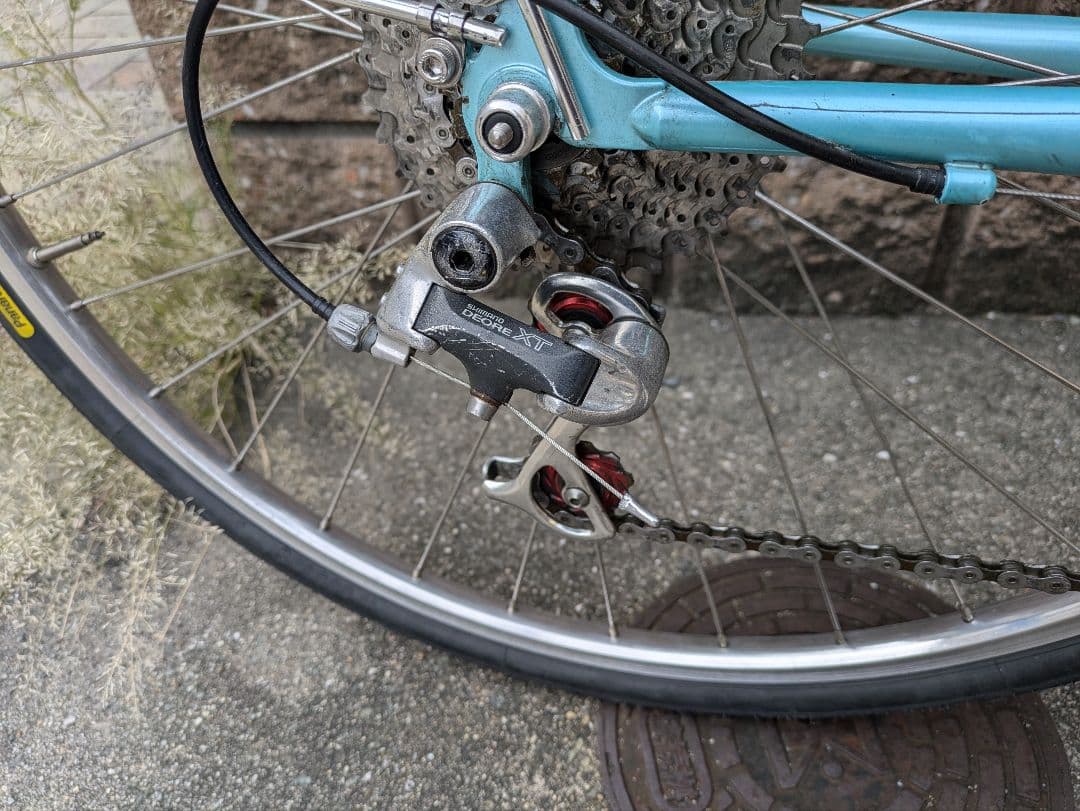 値下げ　ビンテージtern自転車　 Bally シクロクロスフレーム 水色