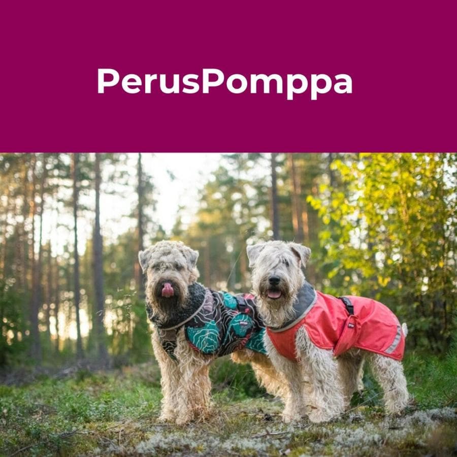 フィンランドデザインのPomppa・ドッグジャケット。