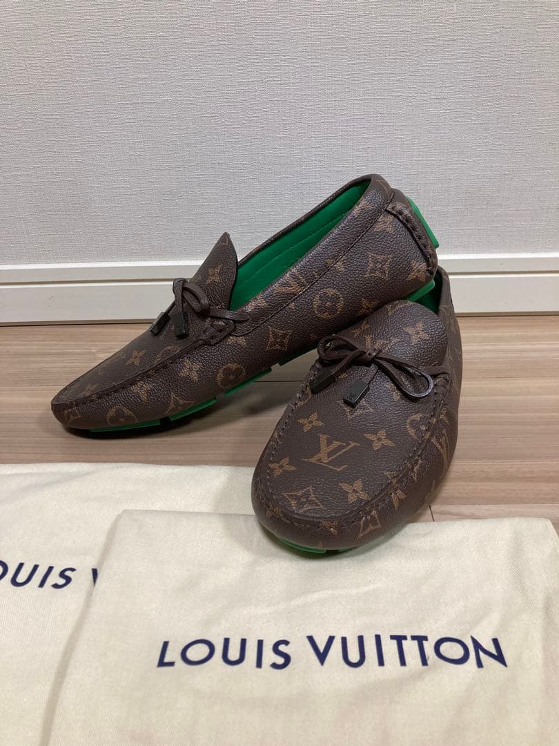 新品VUITTONヴィトンドライビングモカシンシューズスニーカースウェットシャツ