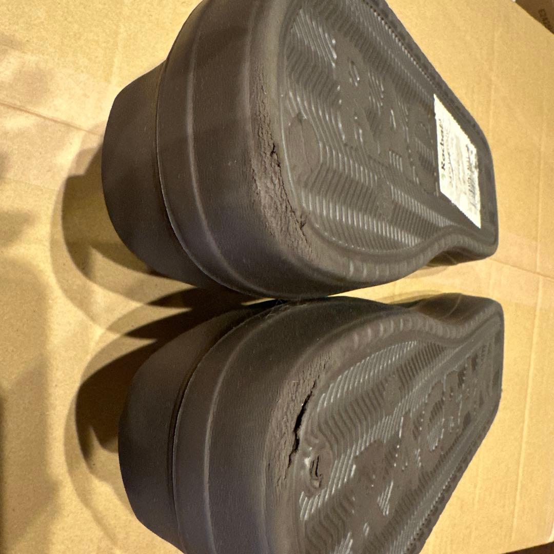 【ラクバキ】イージーサンダル ブラウン　スリッポンサンダル 厚底　Mサイズ