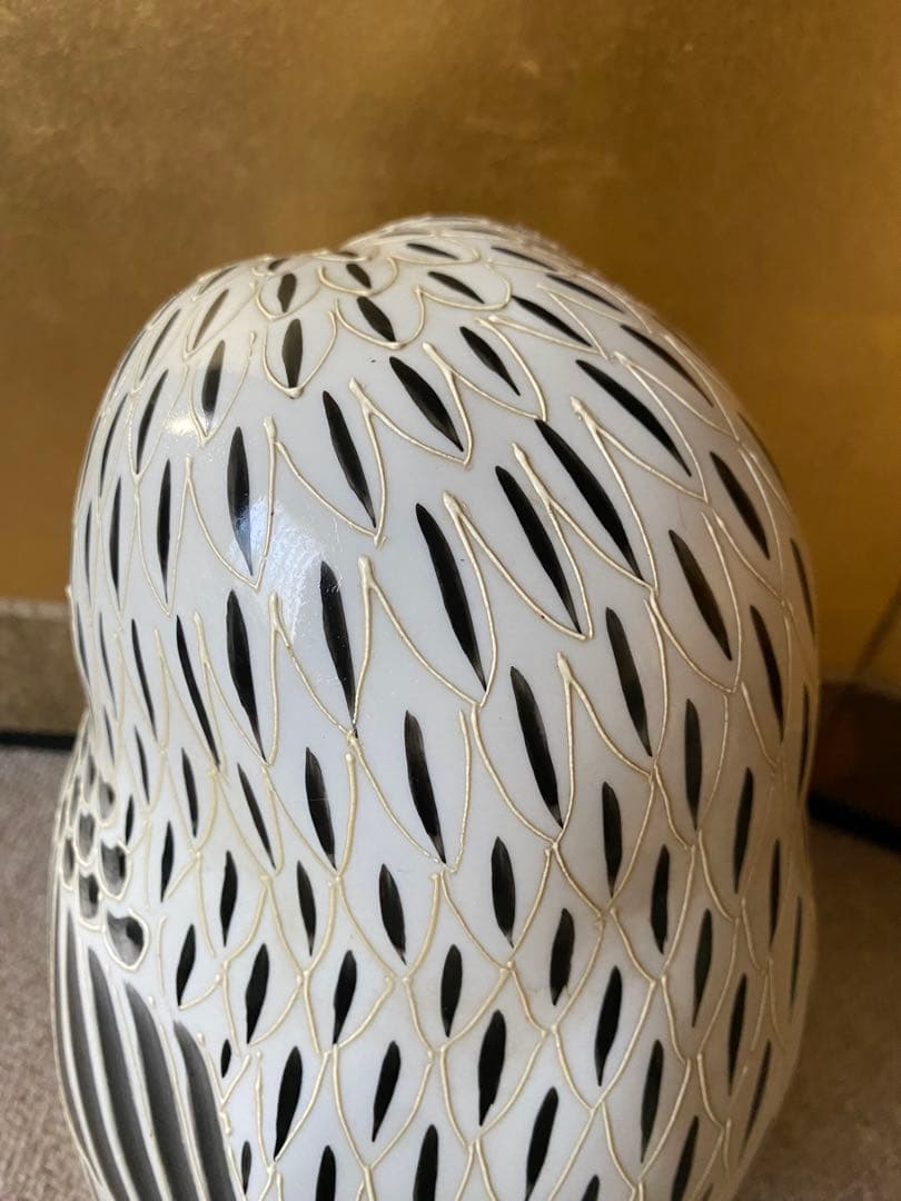 フクロウの置物 特大