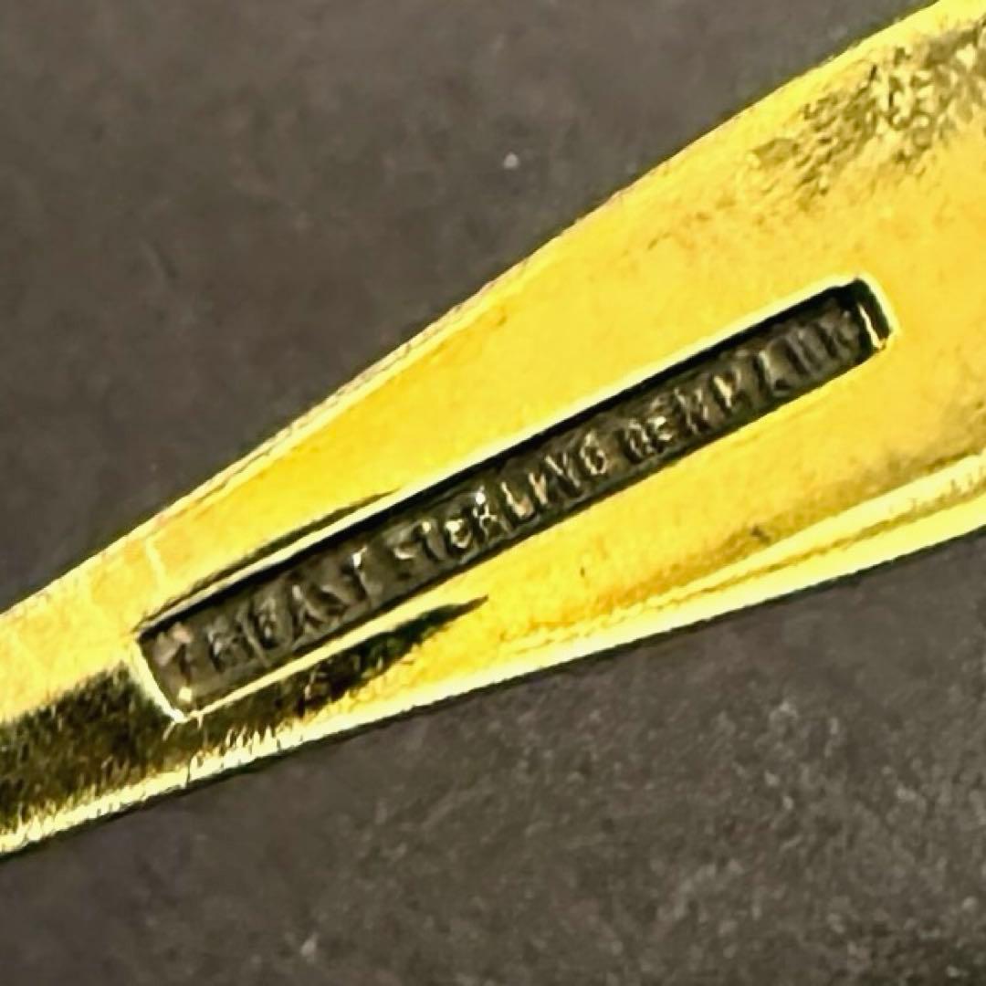 ヴィンテージ デンマーク製Frigast スターリングシルバー エナメルスプーン