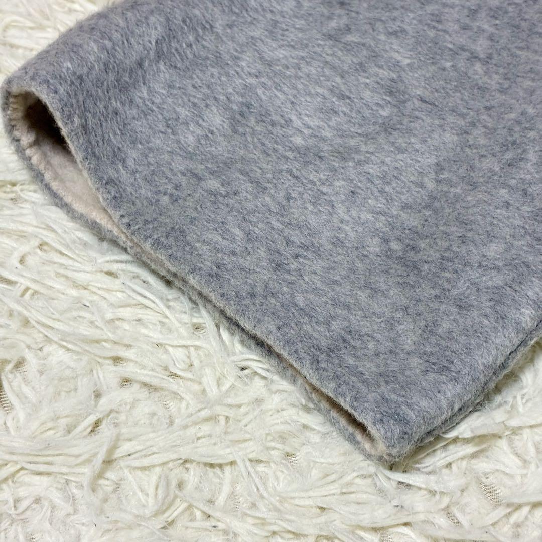 【美品】✨ RISLEY リズレー　ウールリバーシブルポンチョ