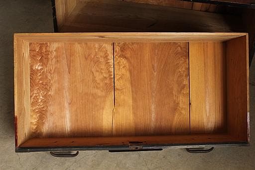 時代　庄内箪笥　2段　時代家具　収納タンス　古家具