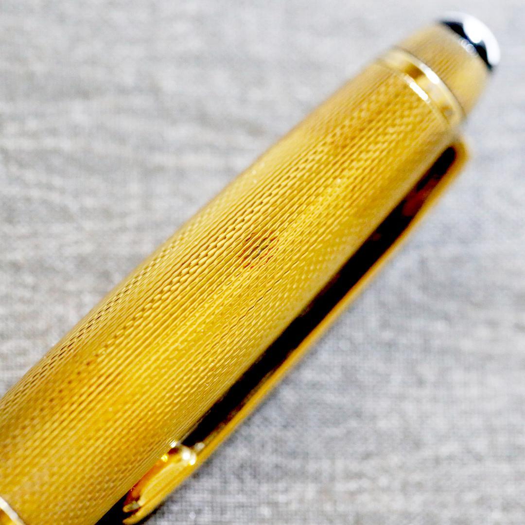 【送料込み】モンブラン ボールペン １６４３ ソリテール バーレイ バーメイル