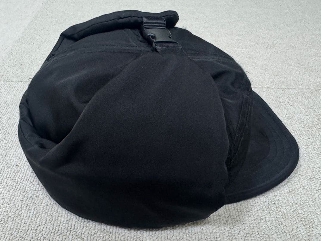 キューン cune うさぎ キャップ 黒色 パイロット 帽子