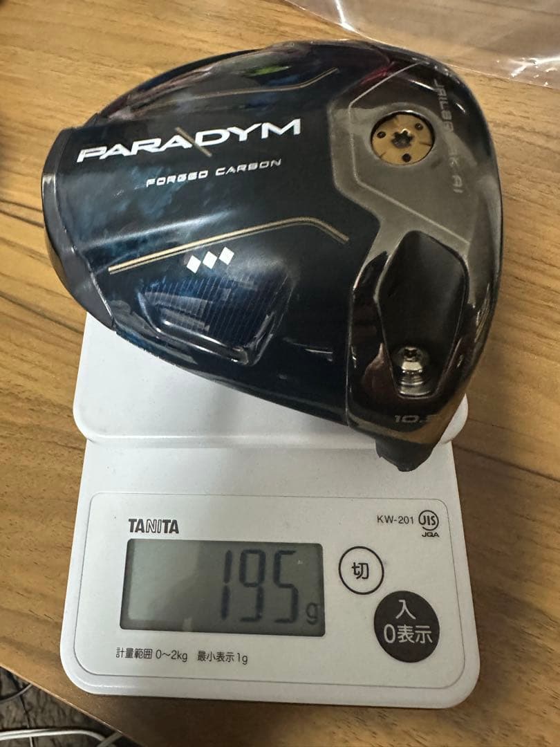 【美品】Callaway パラダイム トリプルダイヤ ドライバー 10.5度